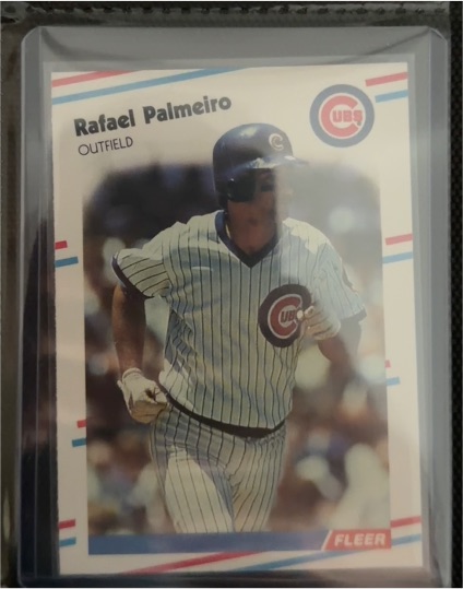 1988 Fleer #429 Rafael Palmeiro — front