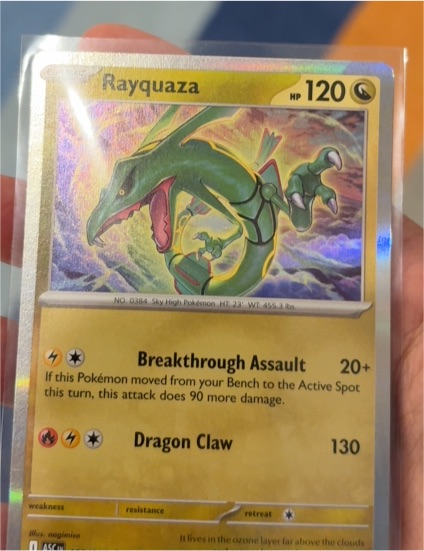 2026 Pokemon Company Ascended Heroes #153 Rayquaza — front