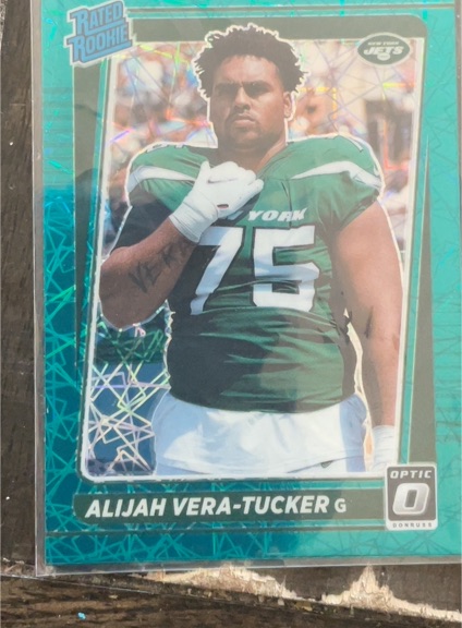 2021 Donruss Optic #264 Alijah Vera-Tucker — front
