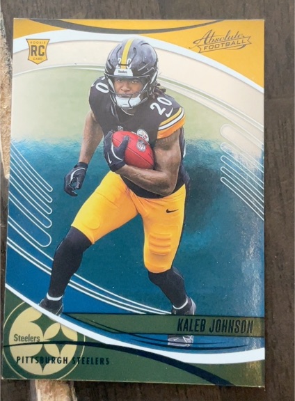 2025 Panini Absolute #148 Kaleb Johnson — front