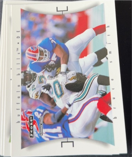 1997 Score #56 Bruce Smith Buffalo Bills Football Card — front
