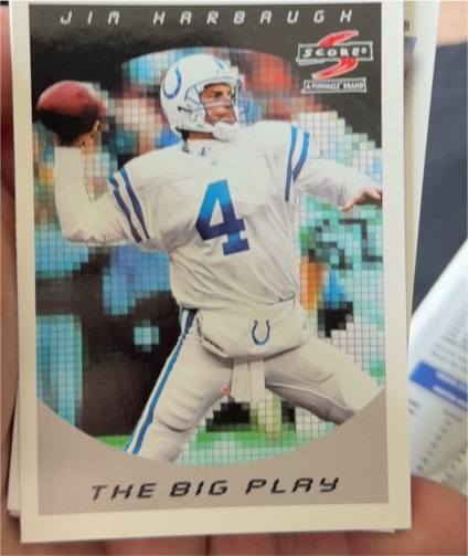 1997 Score #314 Jim Harbaugh Indianapolis Colts — front
