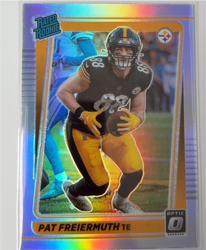 2021 Panini Donruss Optic #232 Pat Freiermuth — front