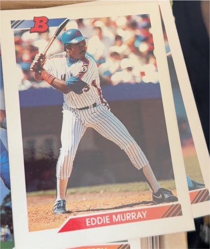 1992 Bowman #433 Eddie Murray — front