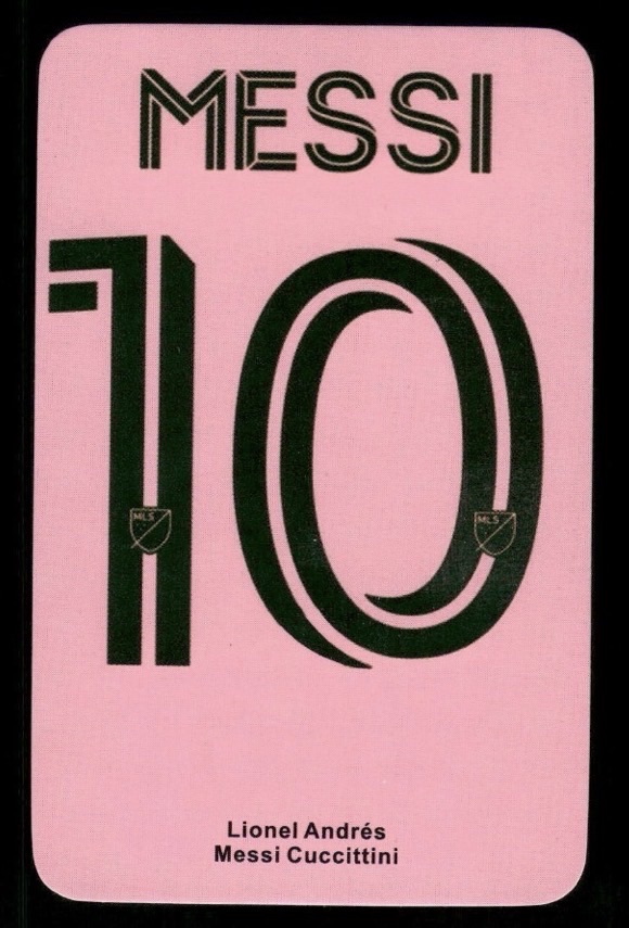 2023 MLS Lionel Messi #10 Inter Miami CF — front