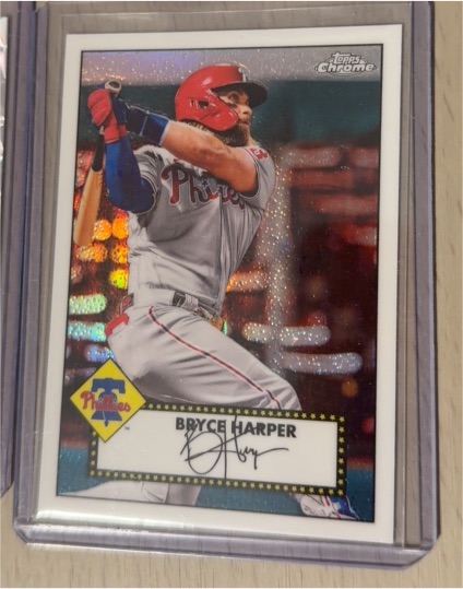 2021 Topps Chrome 1952 Topps Redux #TC52-21 Bryce Harper — front