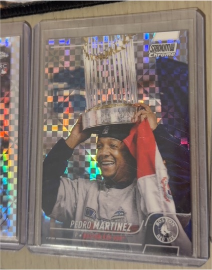 2022 Topps Stadium Club Chrome #305 Pedro Martinez — front