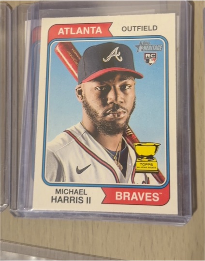 2023 Topps Heritage #30 Michael Harris II — front