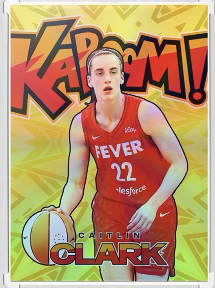 2024 Panini WNBA Kaboom! #1 Caitlin Clark — front