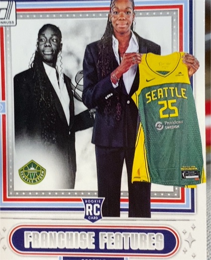 2025 Panini Donruss WNBA #19 Dominique Malonga Franchise Features — front