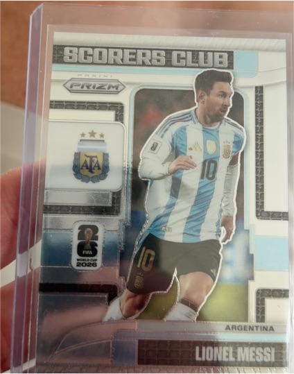 2026 Panini Prizm FIFA World Cup #15 Lionel Messi — front