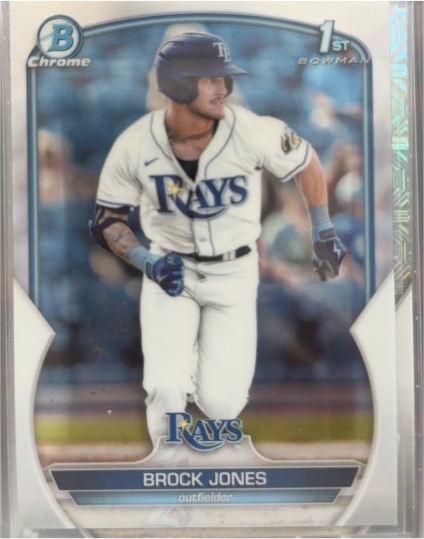 2023 Bowman Chrome #BCP-115 Brock Jones — front
