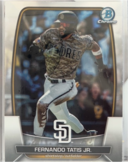 2023 Bowman Chrome #28 Fernando Tatis Jr. — front