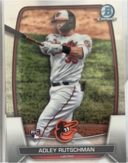 2023 Bowman Chrome #17 Adley Rutschman Rookie Card — front