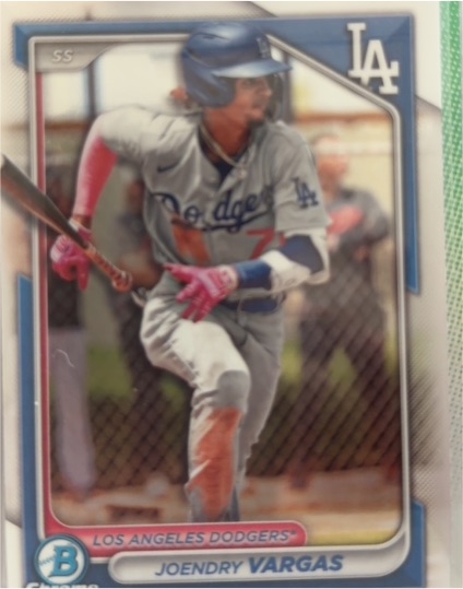 2024 Bowman Prospects #BP-89 Joendry Vargas — front