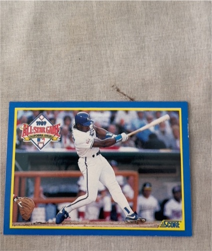1990 Score #566 Bo Jackson — front