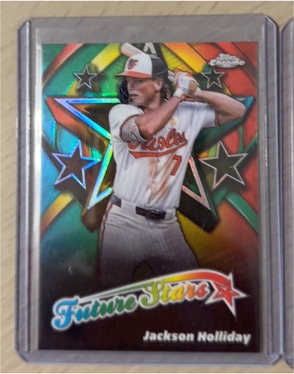 2025 Topps Chrome Future Stars #FS-1 Jackson Holliday — front