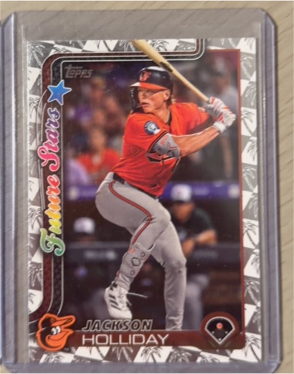 2025 Topps Series 1 #220 Jackson Holliday — front
