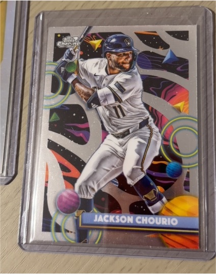 2025 Topps Cosmic Chrome #124 Jackson Chourio — front