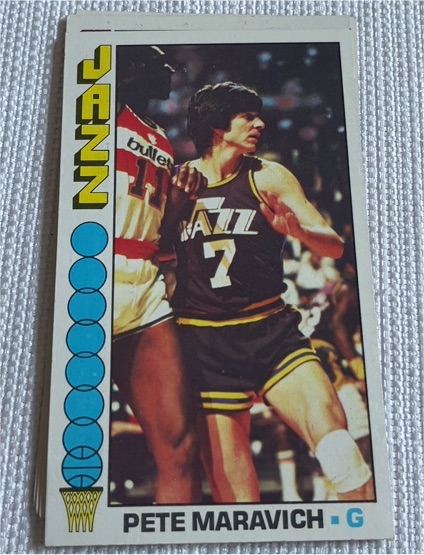 1976-77 Topps #60 Pete Maravich — front