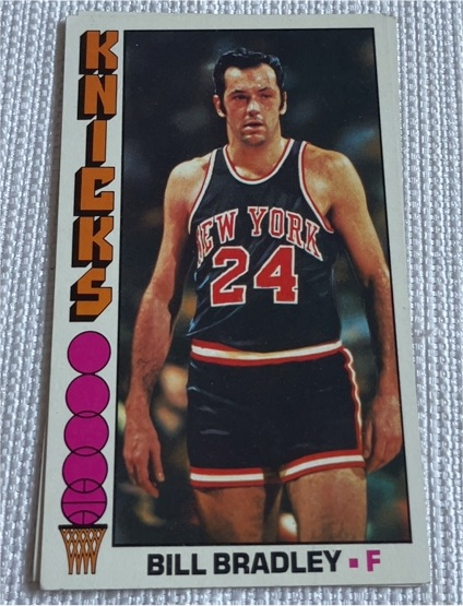 1976-77 Topps #43 Bill Bradley — front