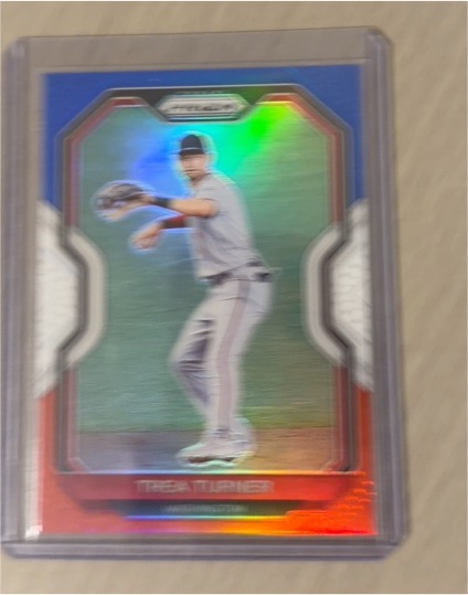 2021 Panini Prizm #24 Trea Turner — front