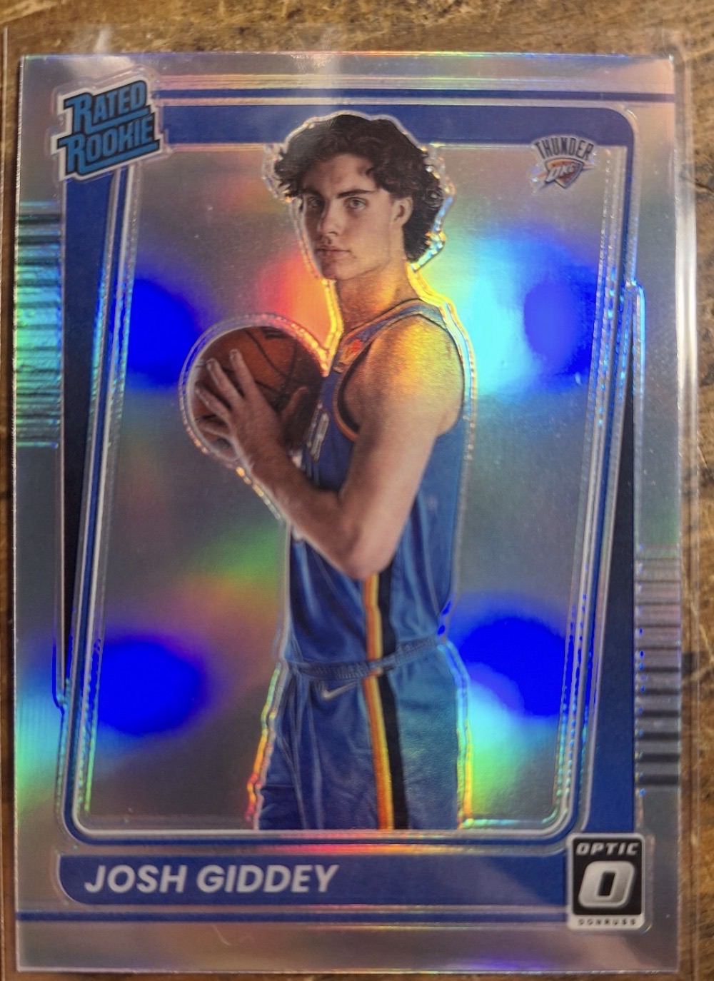2021-22 Panini Donruss Optic #152 Josh Giddey — front