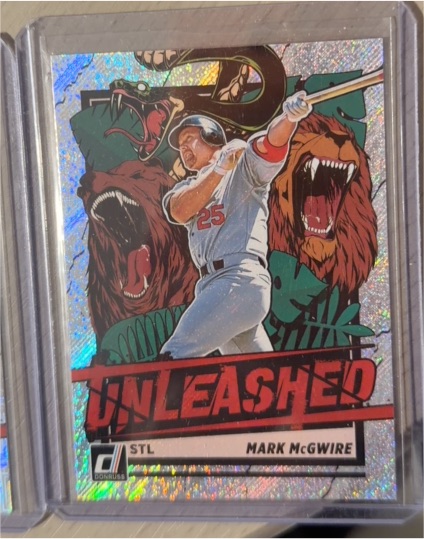 2021 Donruss #UNL19 Mark McGwire Unleashed Insert — front