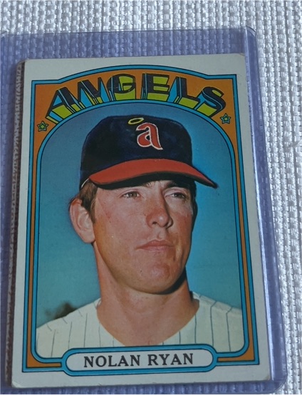 1972 Topps #595 Nolan Ryan — front