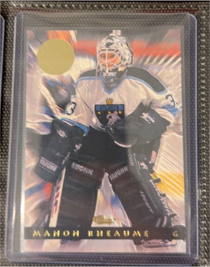 1993 Classic Images #111 Manon Rheaume Atlanta Knights — front