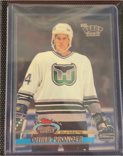 1993-94 Topps Stadium Club #290 Chris Pronger — front