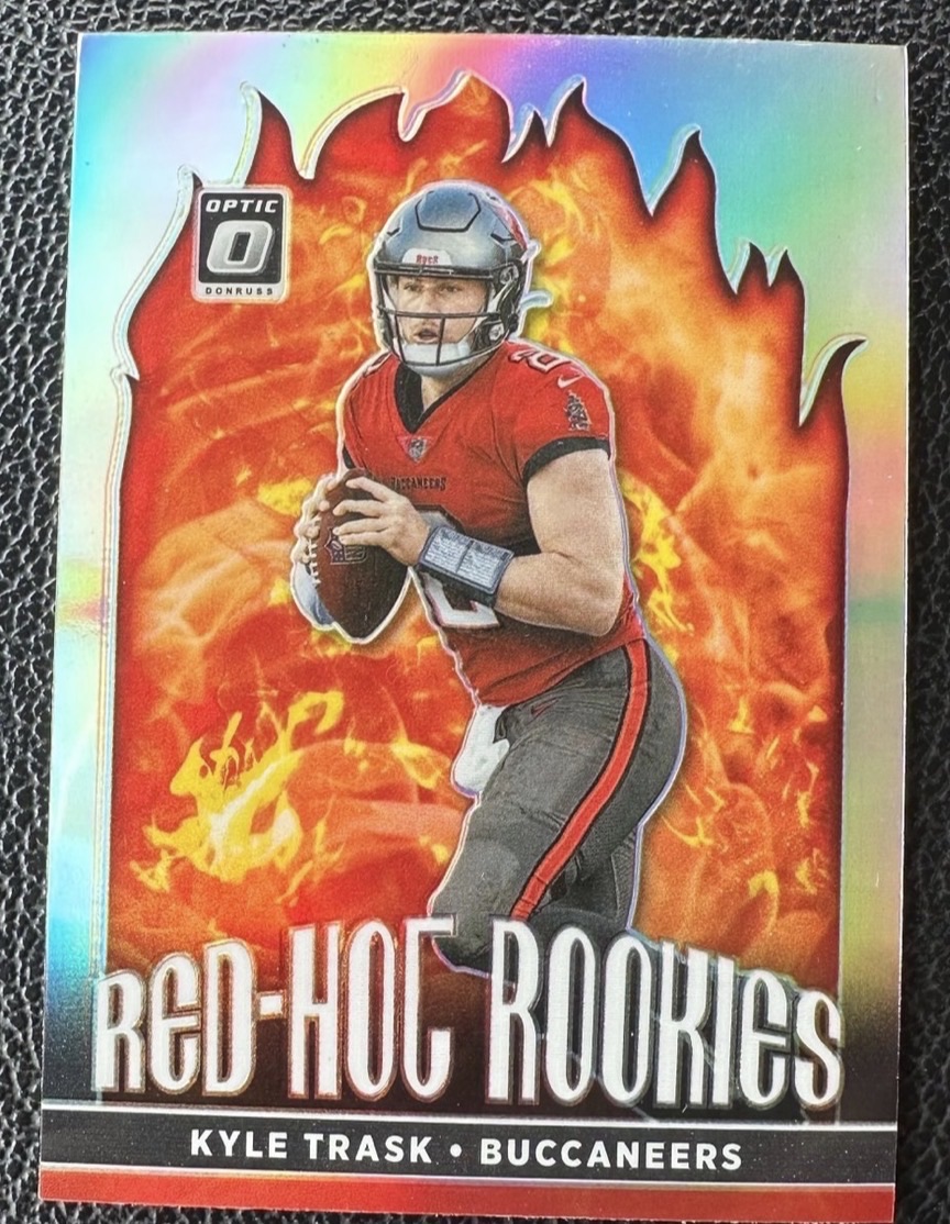 2021 Donruss Optic #RHR-5 Kyle Trask Red Hot Rookies — front