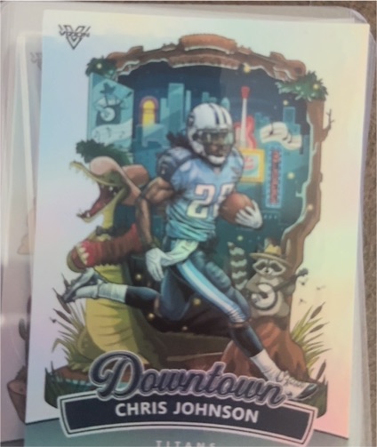 2025 Donruss Downtown Chris Johnson — front