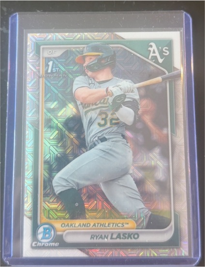2024 Bowman Chrome #BCP-105 Ryan Lasko — front