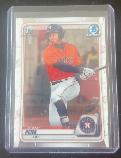 2020 Bowman Chrome Prospects #BCP-61 Jeremy Pena — front