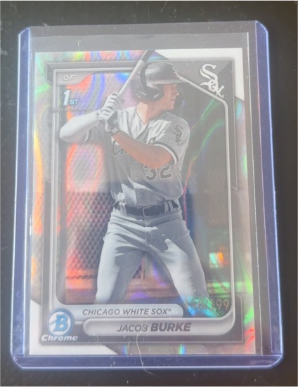 2024 Bowman Chrome Prospects #BCP-116 Jacob Burke — front