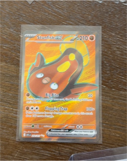 2026 Pokémon TCG Ascended Heroes #252 Stunfisk EX — front