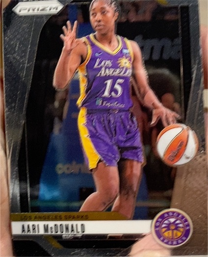 2024 Panini Prizm WNBA #97 Aari McDonald — front