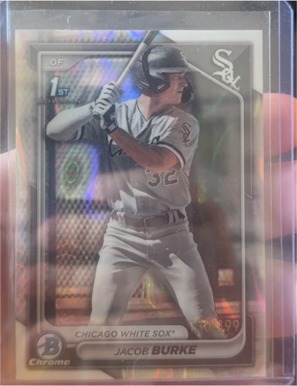 2024 Bowman Chrome #BCP-116 Jacob Burke — front