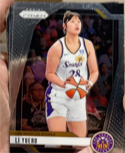 2024 Panini Prizm WNBA #23 Li Yueru — front