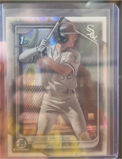 2024 Bowman Chrome #BCP-116 Jacob Burke — front
