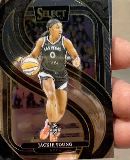 2025 Panini Select WNBA #161 Jackie Young — front