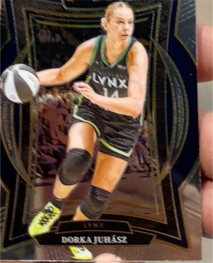 2025 Panini Select WNBA #29 Dorka Juhasz — front