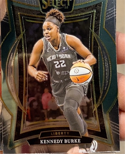 2025 Panini Select WNBA #86 Kennedy Burke — front