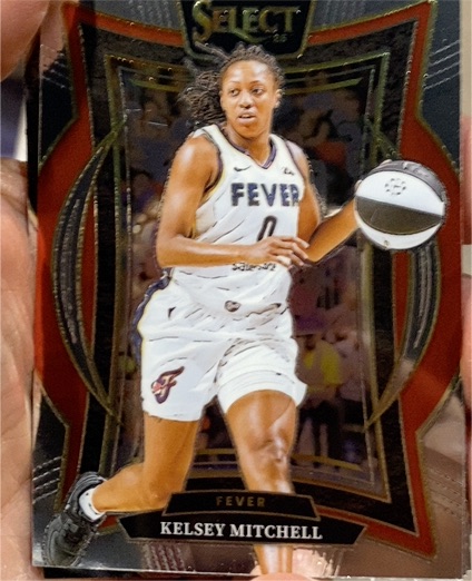 2025 Panini Select WNBA #44 Kelsey Mitchell — front