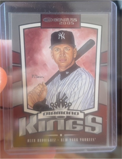 2005 Donruss Diamond Kings #16 Alex Rodriguez — front