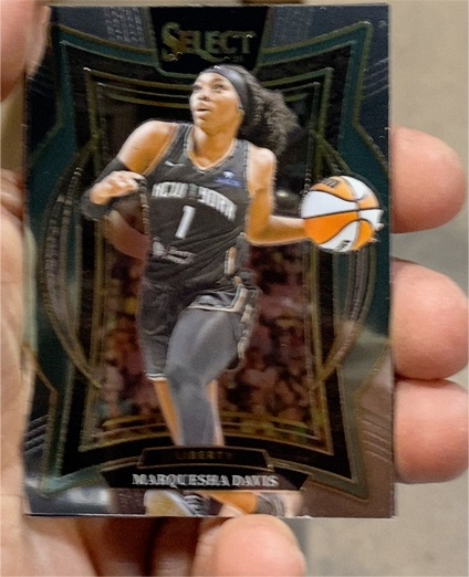 2025 Panini Select WNBA #38 Marquesha Davis — front
