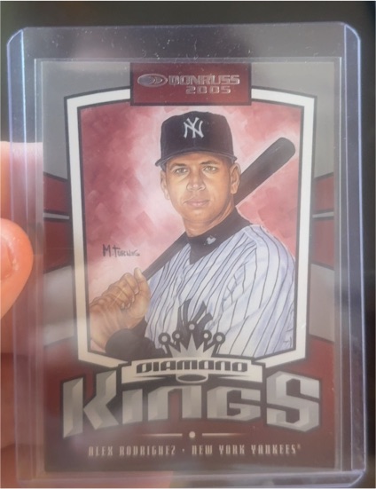 2005 Donruss Diamond Kings #16 Alex Rodriguez — front