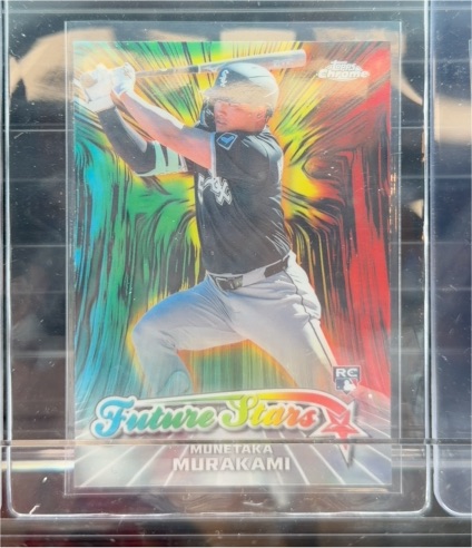 2026 Topps Chrome #FS-1 Munetaka Murakami Future Stars Rookie Insert — front