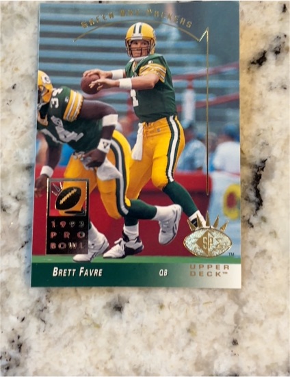 1993 Upper Deck SP #93 Brett Favre — front